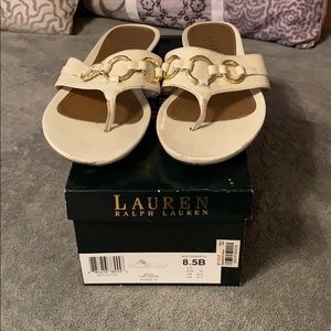 Gently used flip flops